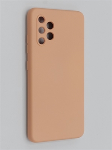 (1030846) Накладка NNDM Silicone Cover (с защитой камеры) для Samsung Galaxy A32 4G пудровая