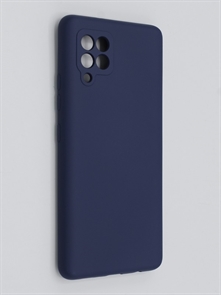 (1030847) Накладка NNDM Silicone Cover (с защитой камеры) для Samsung Galaxy A32 4G синяя