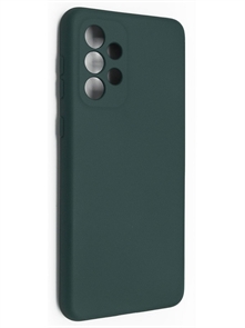 (1030849) Накладка NNDM Silicone Cover (с защитой камеры) для Samsung Galaxy A33 зеленая