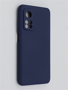 (1030857) Накладка NNDM Silicone Cover (с защитой камеры) для Samsung Galaxy A52 синяя