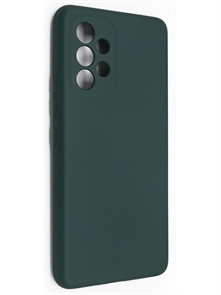 (1030859) Накладка NNDM Silicone Cover (с защитой камеры) для Samsung Galaxy A53 зеленая