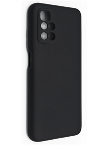 (1030868) Накладка NNDM Silicone Cover (с защитой камеры) для Xiaomi ReNNDMi 10 черная