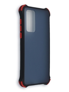 (1030893) Накладка NNDM пластиковая матовая с усиленными углами для Huawei P40 черная
