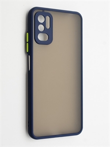 (1030924) Накладка NNDM пластиковая с силиконовой окантовкой с защищенной камерой для Xiaomi ReNNDMi Note 10 5G/Poco