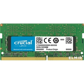 (1031398) Модуль памяти SO-DIMM DDR4 Crucial 8GB 3200MHz CL22 [CT8G4SFS832A] 1.2V