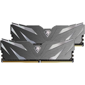 (1031385) Модуль памяти DDR 4 DIMM 32Gb (16Gbx2) PC25600, 3200Mhz, Netac Shadow II NTSWD4P32DP-32K   CL16 Black, 1.35V, с радиатором NTSWD4P32DP-32K