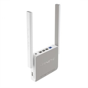 (1031817) Маршрутизатор Keenetic 4G (KN-1212) Интернет-центр для USB-модемов LTE / 4G / 3G с Mesh Wi-Fi N300 и Smart-коммутатором