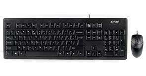 (1030803) Клавиатура + мышь A4Tech KRS-8372 клав:черный мышь:черный USB