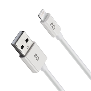 (1032347) Кабель BQ CL02 USB to Lightning 1,2m 2A white