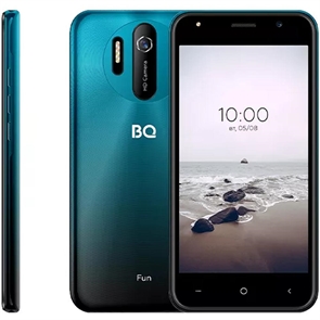(1032301) Смартфон BQ 5031G Fun Sea Wave Blue /2+16  (5", 1280 x 720 IPS | Android 11 Go| 2gb / 16gb)