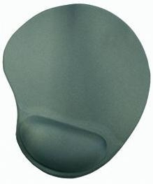 (1032358) Коврик для мыши BURO BU-GEL/green гелевый с подушкой зеленый