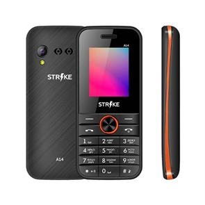 (1032250) Мобильный телефон Strike A14 Black+Orange