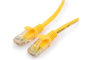 (1032882) Патч-корд UTP Cablexpert кат.5e, 30м, литой, многожильный (жёлтый)