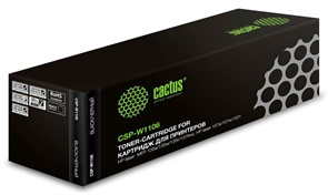(1033514) Картридж лазерный Cactus CSP-W1106 черный (1000стр.) для HP Laser 107a/107r/107w/135a MFP/135r MFP/1