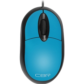 (1034194) CBR CM 102 Blue USB {Мышь, оптика, 1200dpi, офисн., провод 1,3м}