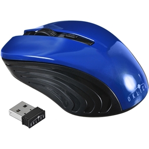 {{photo.Alt || photo.Description || '(1034723) Мышь Оклик 545MW черный/синий оптическая (1600dpi) беспроводная USB для ноутбука (4but) 368630'}}