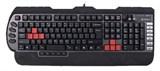 (1001831) Клавиатура A4 G800 black 3X Fast Gaming waterproof PS/2