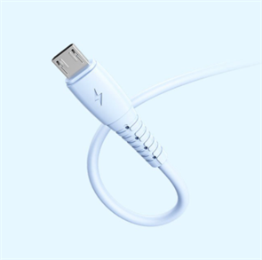(1034750) USB кабель Denmen D07L на Lightning 2.4A 1м фиолетовый