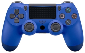 (1034844) Беспроводной геймпад совместимый с PS4 Синий BOX