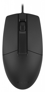 (1034907) Мышь A4Tech OP-330S черный оптическая (1200dpi) silent USB (3but) OP-330S (BLACK)