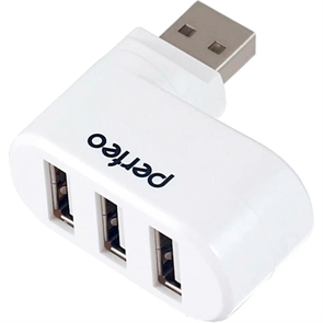 (1035282) Perfeo USB-HUB 3 Port, (PF-VI-H024 White) белый
