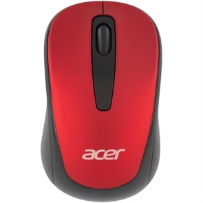 (1035937) Мышь Acer OMR136 красный оптическая (1000dpi) беспроводная USB для ноутбука (2but) ZL.MCEEE.01J