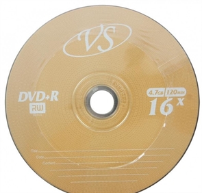 (1035964) Диски VS DVD-R 4,7 GB 16x Bulk/50 (VSDVDRB5003)