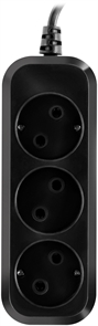 (1036070) Сетевой удлинитель SunWind SW-PE35-B 5м (3 розетки) черный (коробка)