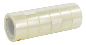 (1037772) Клейкая лента упаковочная Silwerhof прозрачная шир.48мм дл.66м 43мкм полипропилен НЕТ