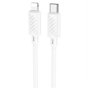 (1037923) USB кабель HOCO X88 Gratified Lightning 8-pin, 2.4А, 1м, PVC (черный)