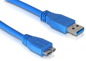 (117698)  Кабель USB 3.0 (AM) -> Micro USB (BM), 1.0m, 5bites (UC3002-010)