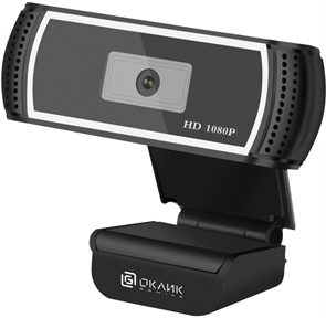 (1038098) Камера Web Оклик OK-C013FH черный 2Mpix (1920x1080) USB2.0 с микрофоном