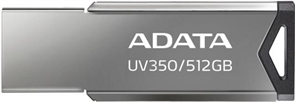 {{photo.Alt || photo.Description || '(1038155) Флеш Диск A-Data 512GB UV350 AUV350-512G-RBK USB3.0 серебристый'}}