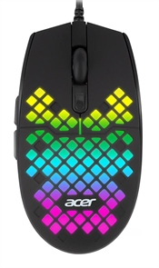 (1038488) Мышь Acer OMW134 черный оптическая (3200dpi) USB (5but) ZL.MCEEE.018