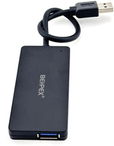 (1038547) Разветвитель USB 3.0 BPH-3013 4порт. черный