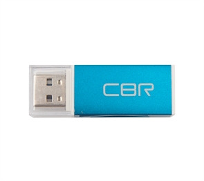 (1038665) USB 2.0 Card reader  CBR синий цвет, All-in-one, Micro MS(M2), SD, T-flash, MS-DUO, MMC, SDHC,DV,MS PRO, MS, MS PRO DUO Speed Rate "Glam" Blue