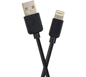 (1038645) PERFEO Кабель для iPhone, USB - 8 PIN (Lightning), черный, длина 2 м., бокс (I4321)