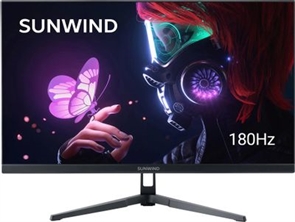 {{photo.Alt || photo.Description || '(1038809) Монитор SunWind 24.5&quot; SM-25FI401 IPS FHD чер 3ms HDMI DP 180Hz 250cd Ex SM25SG01'}}