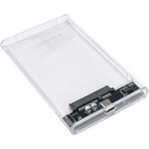 {{photo.Alt || photo.Description || '(1038841) Gembird EE2-U3S-7 Внешний корпус USB 3.0 для 2.5&quot; HDD/SSD порт Type-С, SATA III, пластик, прозрачный'}}