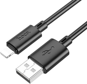 {{photo.Alt || photo.Description || '(1039021) Кабель Hoco X88 Gratified USB (m)-Lightning (m) 1м черный коробка X88 GRATIFIED'}}