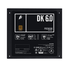 {{photo.Alt || photo.Description || '(1039070) 1STPLAYER Блок питания DK PREMIUM 600W / ATX 2.4, APFC, 80 PLUS BRONZE, 120mm fan / PS-600AX'}}