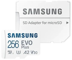 (1039521) Флеш карта microSDXC 256GB Samsung MB-MC256SA EVO Plus + adapter