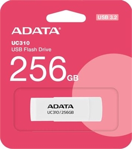 (1041104) Флеш Диск A-Data 256GB UC310 UC310-256G-RWH USB3.2 белый UC310-256G-RWH