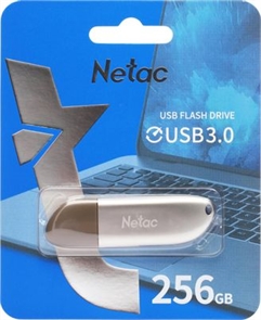 (1041101) Флеш Диск Netac 256GB U352 NT03U352N-256G-30PN USB3.0 серебристый NT03U352N-256G-30PN