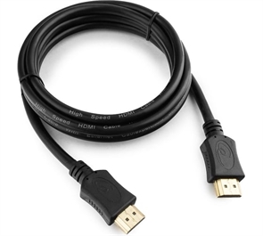(1041068) Кабель HDMI Cablexpert 19M/19M, v2.0, Light, позол.контакты, экран, 10м, черный, пакет CC-HDMI4L-10M