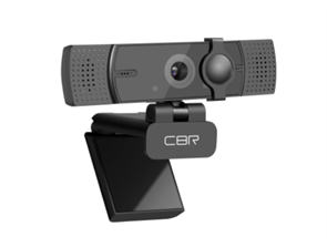 (1040827) CBR CW 872FHD Black, Веб-камера с матрицей 5 МП, разрешение видео 1920х1080, USB 2.0, встроенный микрофон с шумоподавлением, автофокус, крепление на мониторе, шторка, длина кабеля 1,8 м, цвет чёрный CW 872FHD Black