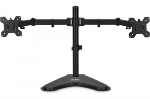 (1025792) Кронштейн для мониторов ЖК Buro M042 черный 15"-32" макс.8кг крепление к столешнице поворот и наклон Buro M042-1