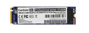 (1040375) Накопитель SSD M.2 2280 512GB ExeGate NextPro+ KC2000TP512 (PCIe Gen3x4, NVMe, 22x80mm, 3D TLC) EX282322RUS