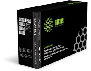 (1039662) Картридж лазерный Cactus CS-C070H 070H черный (10200стр.) для Canon i-SENSYS LBP243/LBP246/MF461/MF463/MF465 CS-C070H