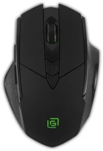 (1039784) Мышь Оклик 780GW черный оптич. 3200dpi беспров. USB для ноутбука 6but (1903012) 1903012